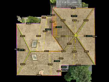 Pomiar dachu z góry