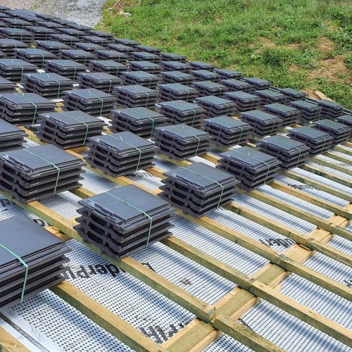 Montaż pokryć dachowych z: blachodachówki, blachy trapezowej, dachówki betonowej i ceramicznej