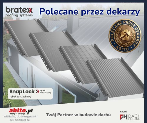 Gallery Image of Blacha na rąbek zatrzaskowy Snap Lock