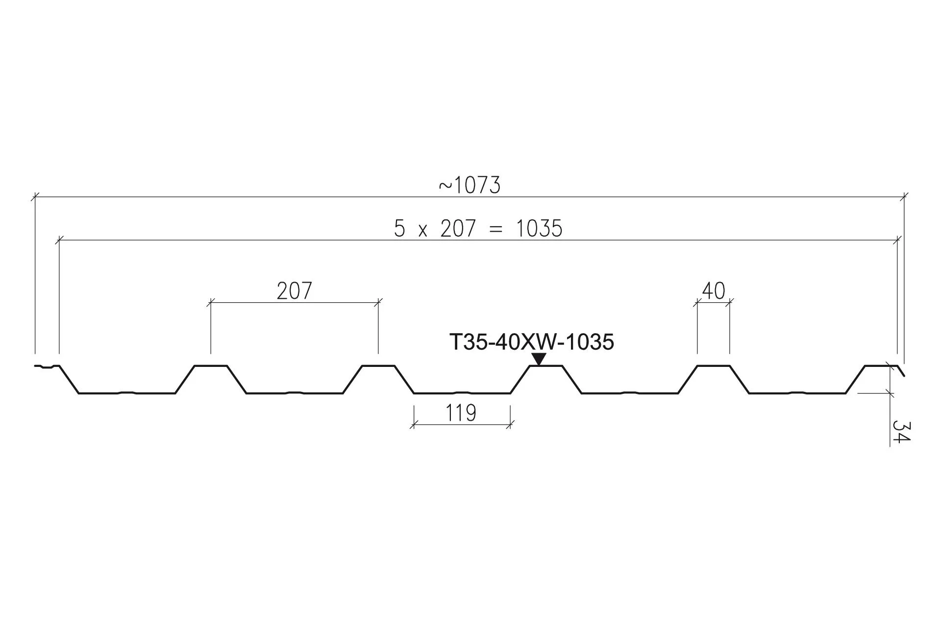 Gallery Image of Ruukki Profil T35