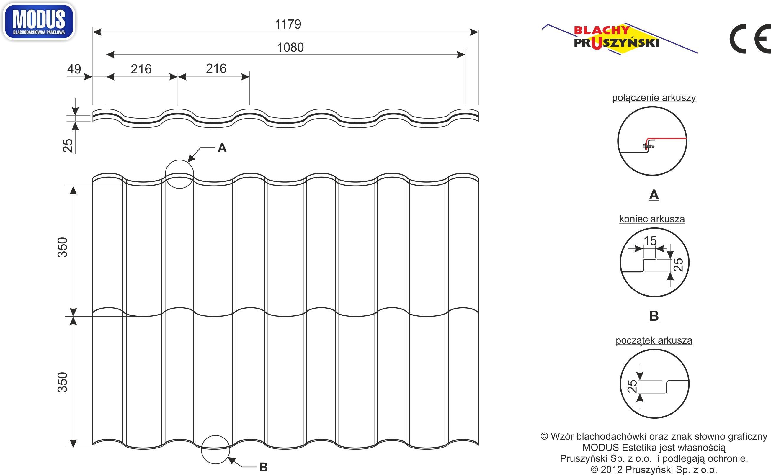 Gallery Image of Blachodachówka panelowa Modus