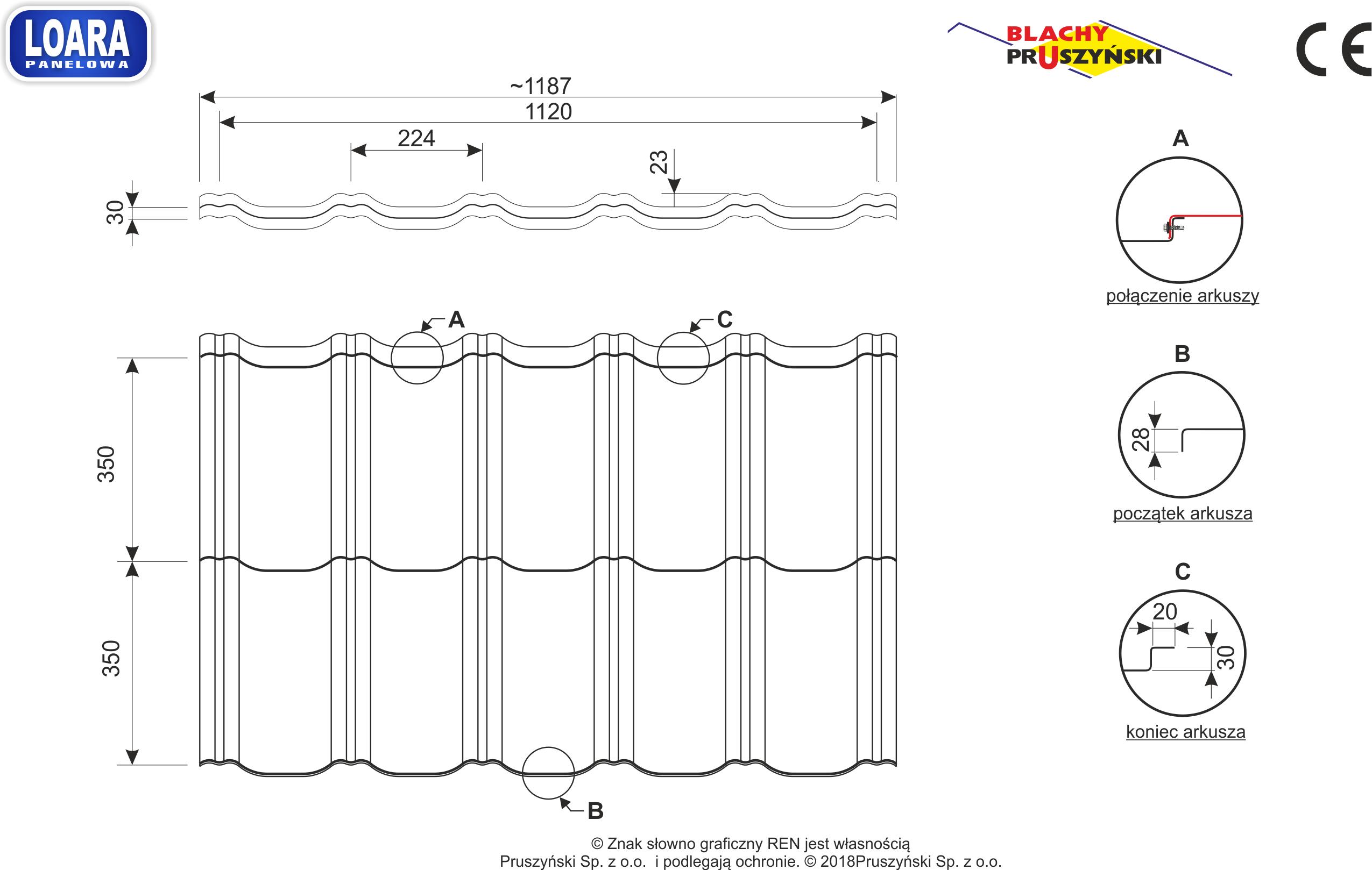 Gallery Image of Blachodachówka panelowa Loara