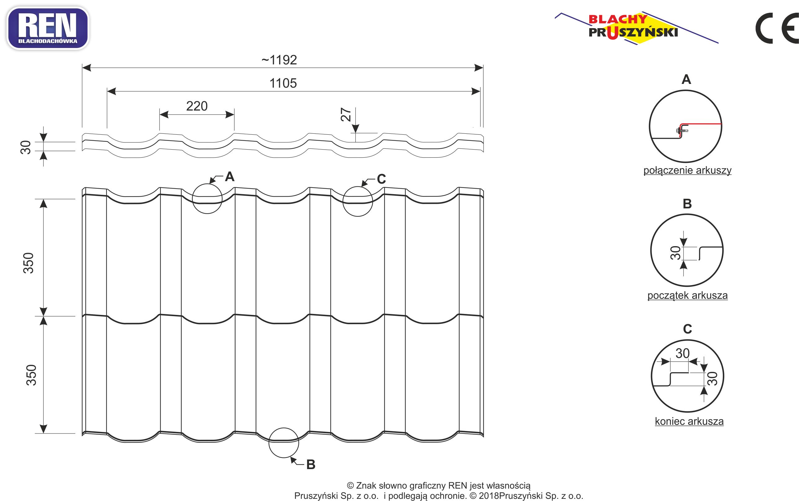 Gallery Image of Blachodachówka panelowa Ren