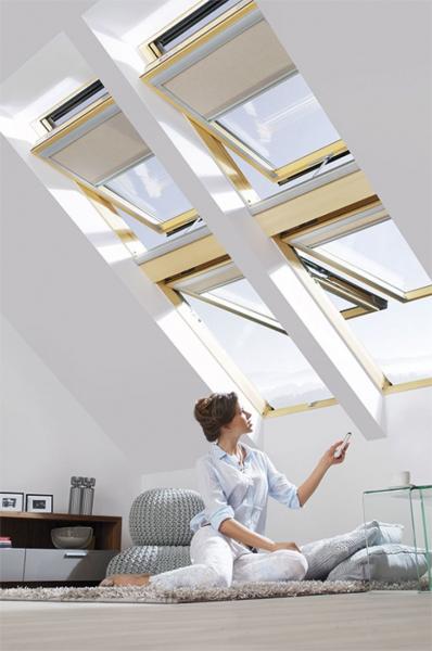 Gallery Image of Okna dachowe sterowane elektrycznie Z-Wave